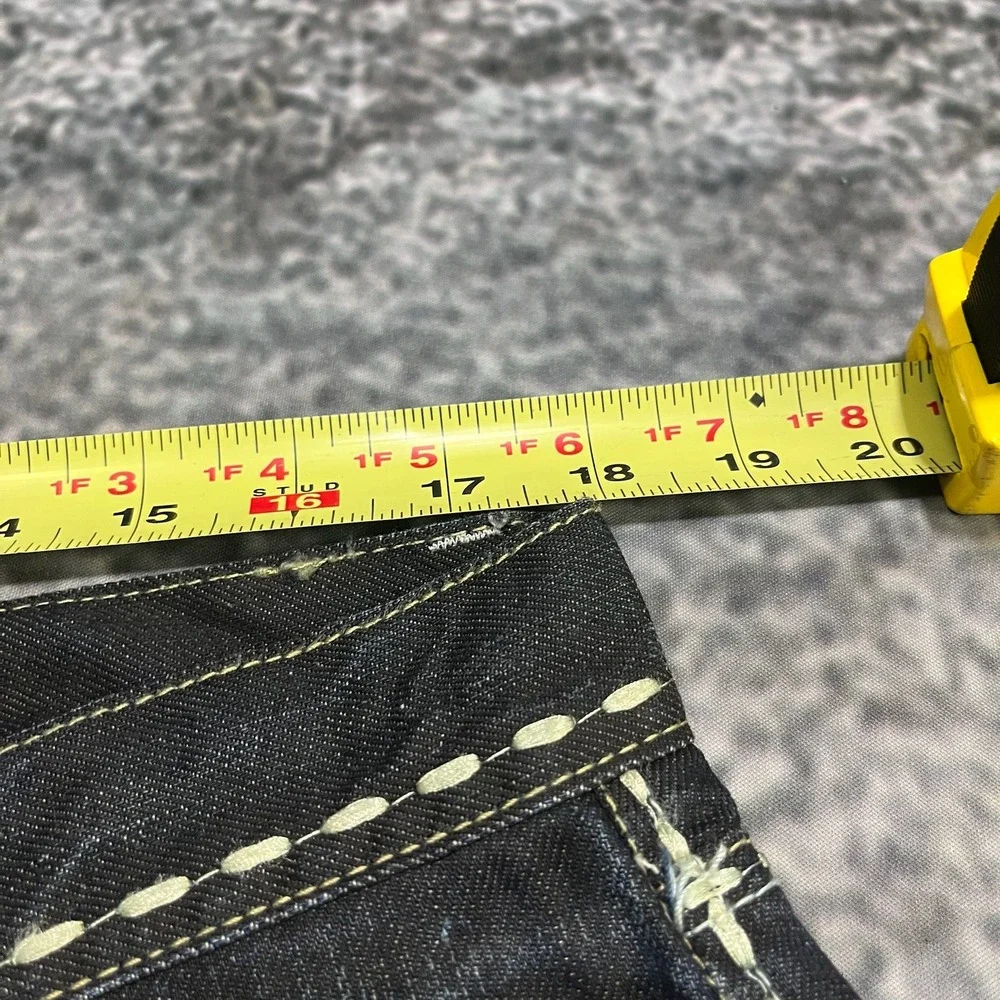 NWT Vintage Akademiks Jeans Mens 36x32 Embroidered Baggy Grunge Skater Y2K 2000s